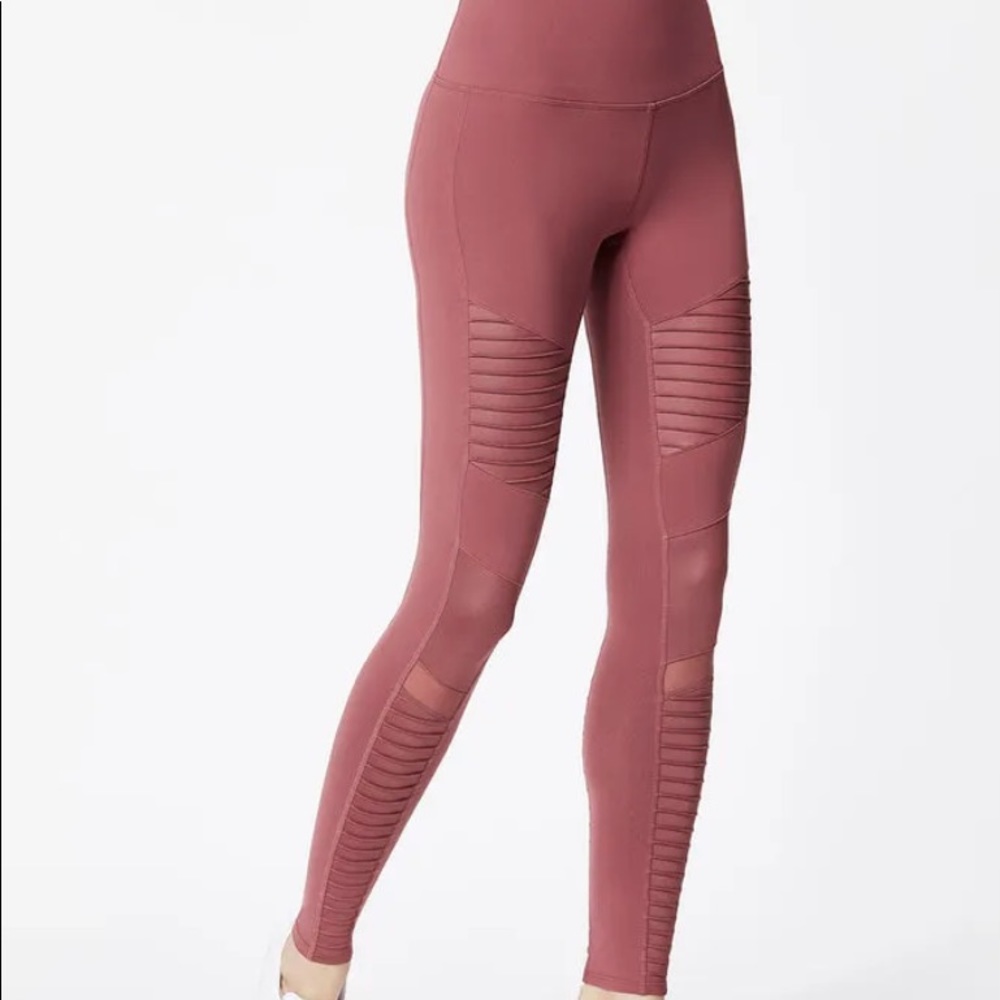 Alo Yoga Earth Moto Leggings